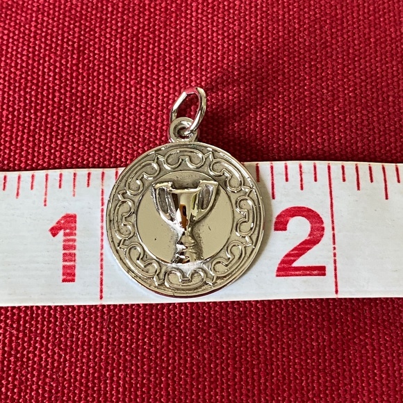 RQC I Sterling I All-Purpose I Trophy Disc Charm - Picture 6 of 14